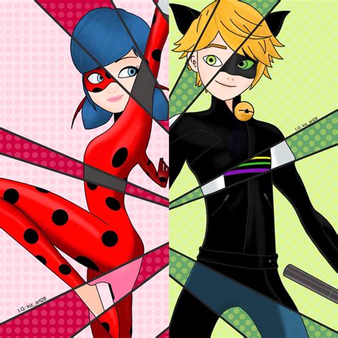 6,399 likes · 61 talking about this. Miraculous Ladybug- Ladybug and Chat Noir by kizart28 on ...