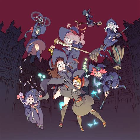 Little Witch Academia Tv Anime Airs January 2017 Visual Cast And Staff
