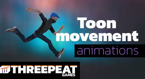 Toon Movement Animation Set In Animations Ue Marketplace