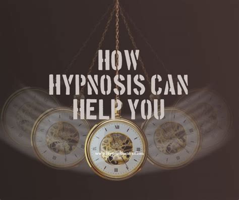How Hypnosis Can Help You Hypnobusters Free Guide