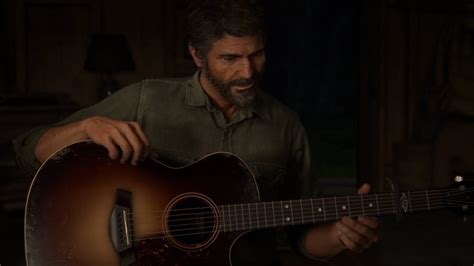 The Last Of Us 2 Joel Plays A Guitar And Sings To Ellie Accords
