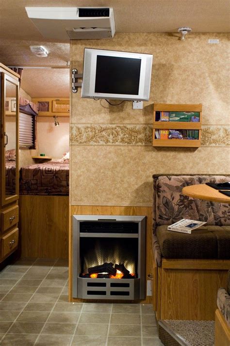 20 Awesome Camper Fireplace Ideas Go Travels Plan Fireplace