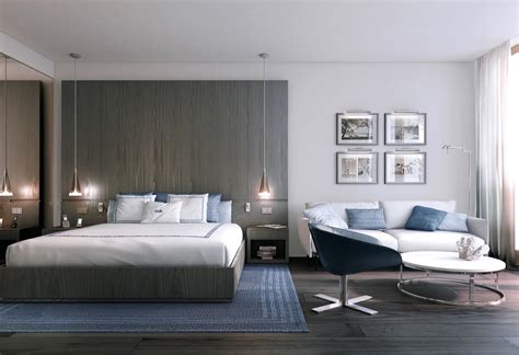 Sleek Bedrooms With Cool Clean Lines