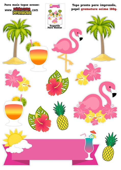 Introduzir 88 Imagem Bolo Do Flamingo Br Thptnganamst Edu Vn