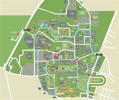Park University Campus Map South America Map With Capitals