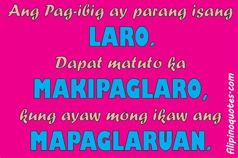 Sarcastic Love Quotes Tagalog