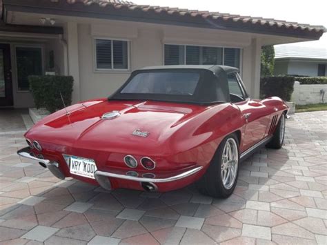 66 Corvette Convertible Resto Mod For Sale Chevrolet Corvette 1966