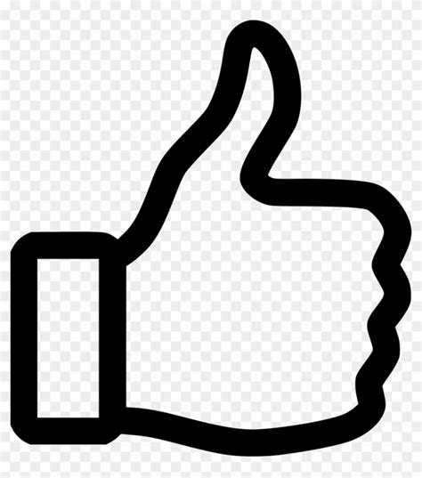 Thumbs Up Comments Thumbs Up Line Icon Free