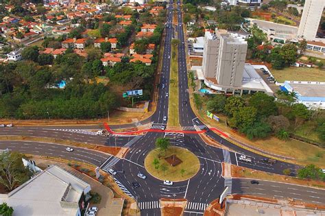 Obras Para Desafogar Trânsito Na Rotatória Da Via Parque Terminam Após Cinco Meses Mato Grosso