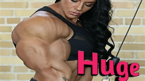 Huge Female Bodybuilders Extreme Bodybuildersfbb Youtube