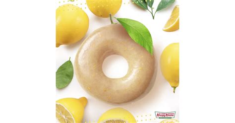 Krispy Kreme Lemon Glazed Doughnut 2018 Popsugar Food Photo 5