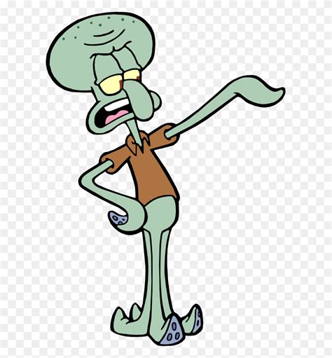 Popular And Trending Squidward Tentacles Stickers Handsome Squidward