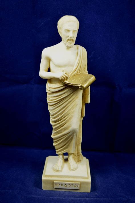 Herodotus Sculpture The Father Of History Ancient Greek Historian