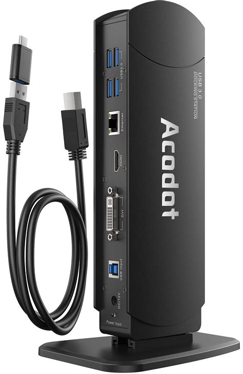 Buy Docking Station Dual Monitor Acodot 13 In 1 Usb 30 Laptop Docking
