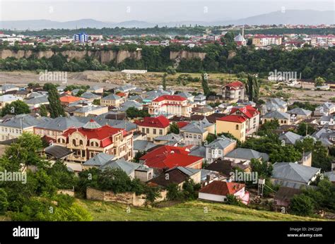 Aerial View Of Quba Azerbaijan Stock Photo Alamy