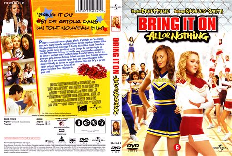 jaquette dvd de american girls 3 bring it on all or nothing cinéma passion