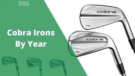 Cobra Irons By Year 30 Years Of Forgiveness