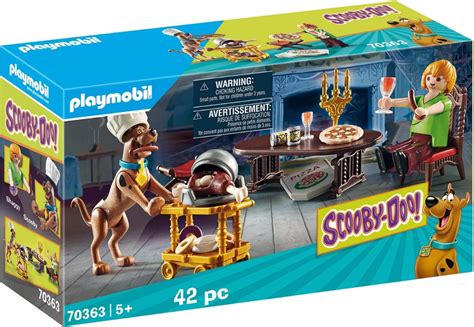 Venez vite les découvrir ! Playmobil Scooby-Doo! Dinner with Scooby & Shaggy - 70363 ...