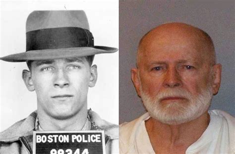 James Whitey Bulger Mug Shot Plaque Mafia Organized Crime Mobster Mob With Hat Historical