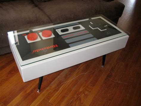 Handmade Nintendo Controller Coffee Table Gadgetsin