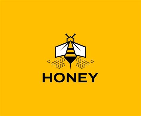 Premium Vector Simple Honey Bee Business Logo Design Template