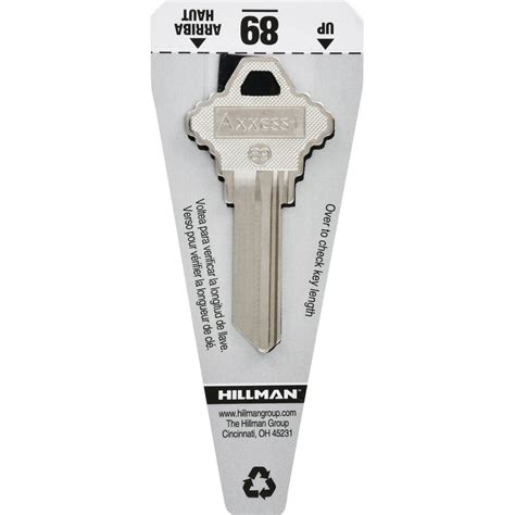 The Hillman Group Axxess Brass Key 89n