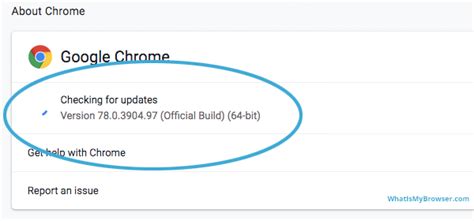 Updating chrome is a supersimple process. Update Chrome - WhatIsMyBrowser.com