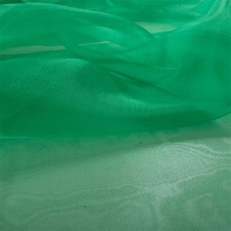 Tecido Organza Cristal Verde na MeA Riviera Tecidos Finos R 14 90 à