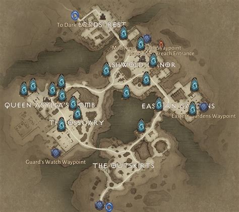 Diablo Immortal Hidden Lair Locations Including Ashwold Cemetery Dark