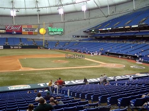 Tropicana Field Seating Chart With Rows My Bios
