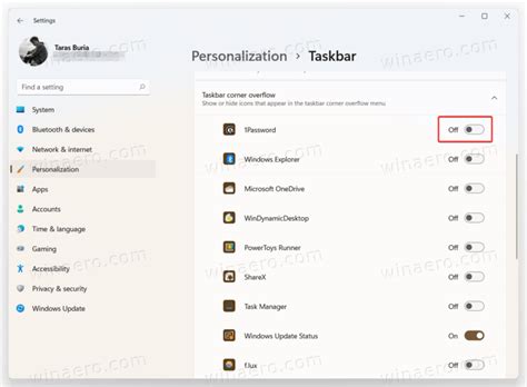 Windows 11 Show Or Hide Icons In Tray Area Taskbar Corner Overflow