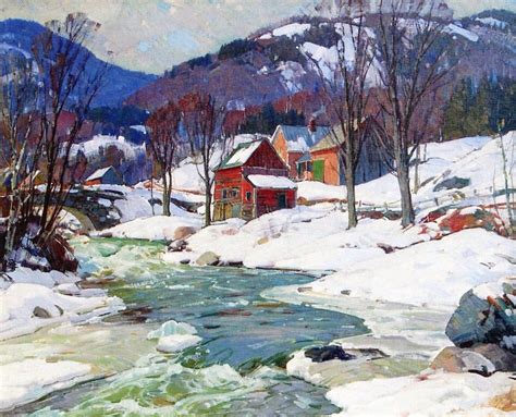 Winter Landscape Paintings By Famous Artists Nina Chan Life