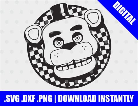 Digital Dxf Png File Freddy Fazbear Pizza Fnaf Svg Cutting File For The Best Porn Website