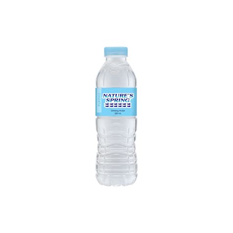 Natures Spring Purified Water 350ml Shopee Philippines