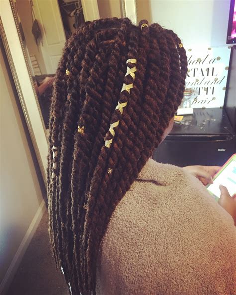 Marley Twists See More On Ig Hairbyambz Loc Styles Hair Styles
