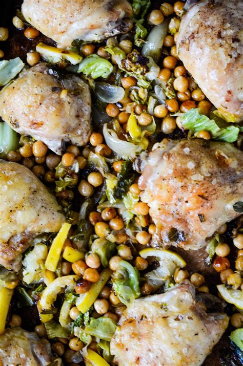 Be the first to write a review! Quick Roast Chicken Traybake With Lemon And Chickpeas + video! - Larder Love