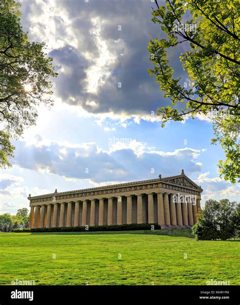 The Parthenon In Nashville Tennessee Is A Full Scale Replica Of The