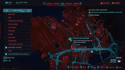 Cyberpunk 2077 Apartment Locations Guide