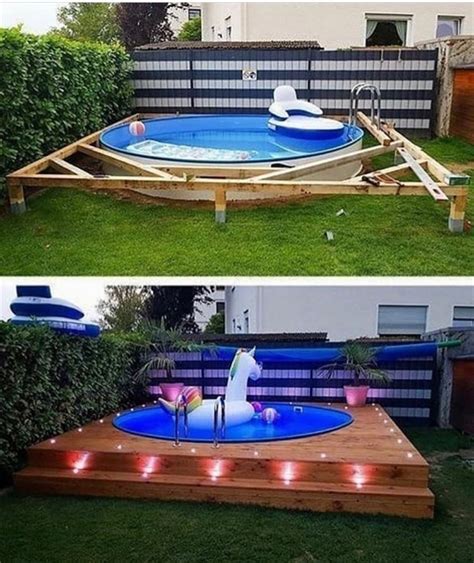 Diy Above Ground Pool Top 111 Diy Above Ground Pool Ideas On A Budget Pool Patio Swimming