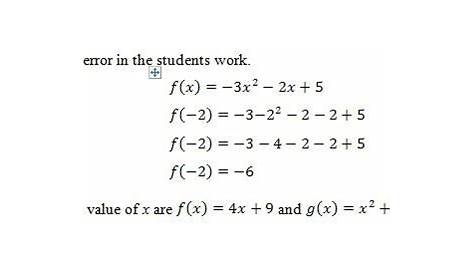 identifying functions worksheets answer key