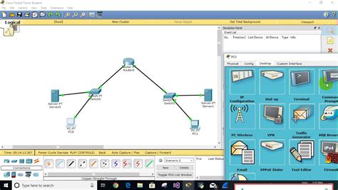 Lab 2 Network Layer Traffic Simulation Using Cisco Packet Tracer