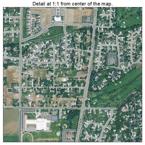 Aerial Photography Map Of Highland Ut Utah