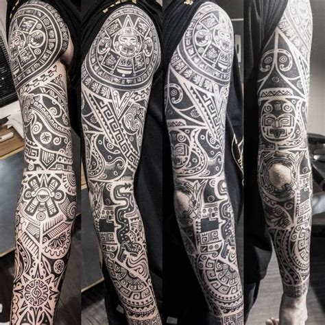 Top Best Aztec Tattoo Designs With Meanings Hot Sex Picture