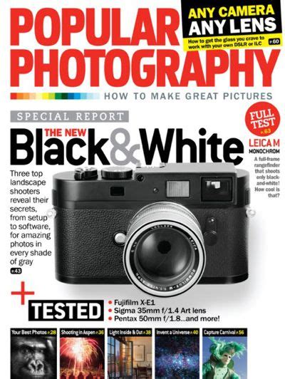 Popular Photography Magazines Subscription Discount