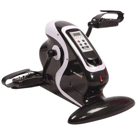 Health And Fitness Den Confidence Fitness Motorized Electric Mini Exercise Bike Pedal Exerciser