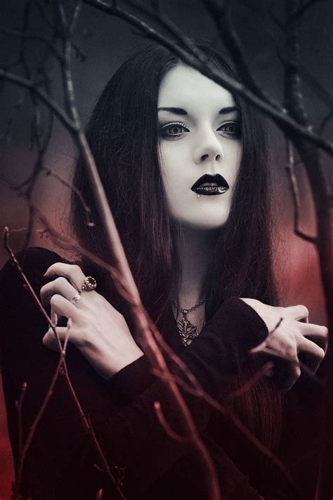 Pretty Dark Gothic Gothic Vampire Vampire Girls Gothic Art Vintage