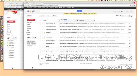 How To Sync Your Email Accounts Into One Gmail Account Youtube