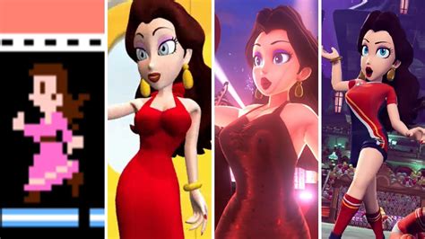 Evolution Of Pauline In Super Mario Games YouTube
