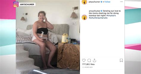 Amy Schumer Responds To Being Shamed For Returning To Work