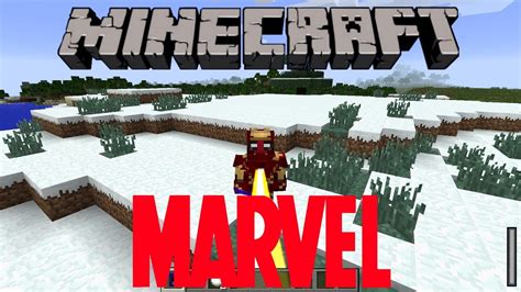 Minecraft Superheroes Unlimited Mod Marvel Edition Youtube